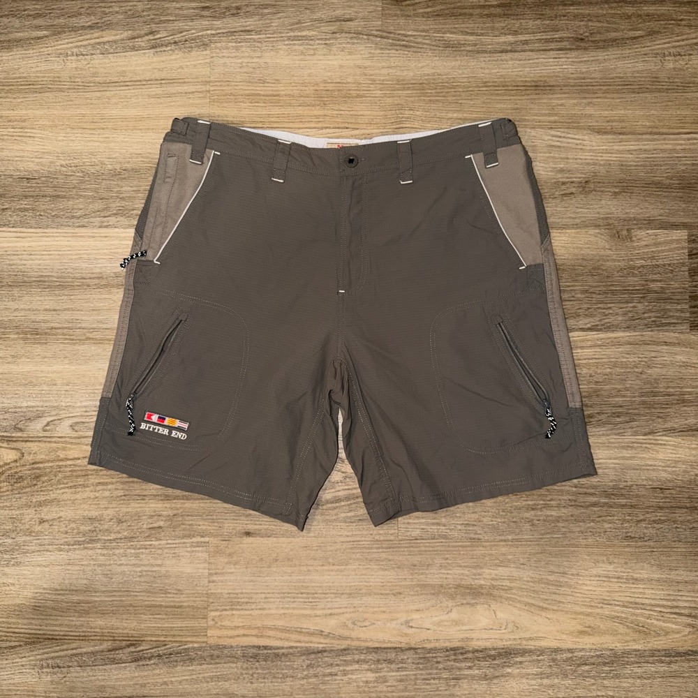 RailRiders Bitter End Nylon Hiking Shorts‎ Mens 40 Zip Pocket Outdoor